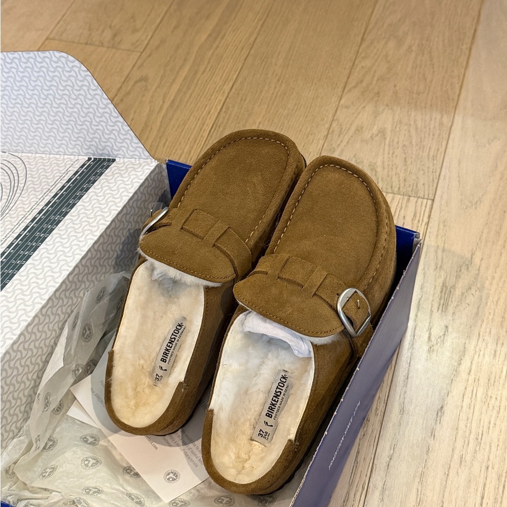Birkenstock Buckley shearling NEW 37 / 6